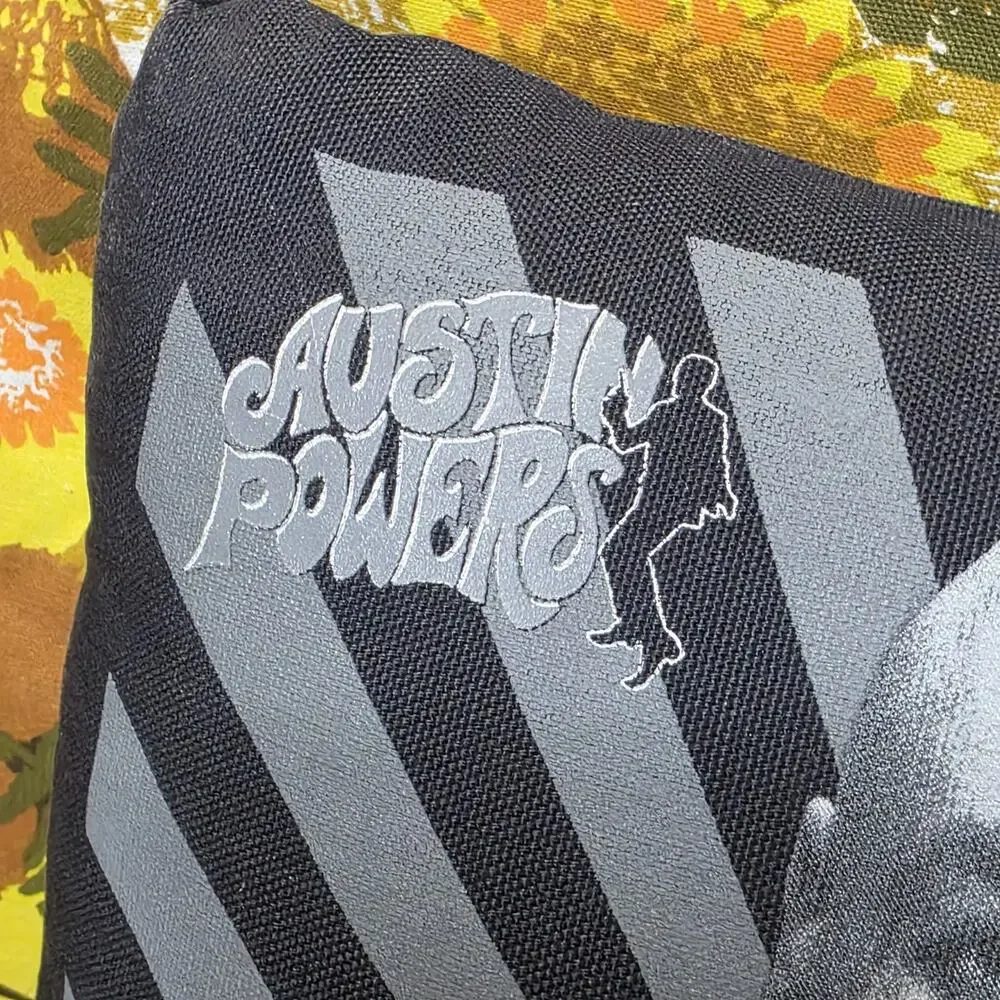 1999 Austin Powers Dr Evil Throw Pillow Rare Quote Movie Collectible